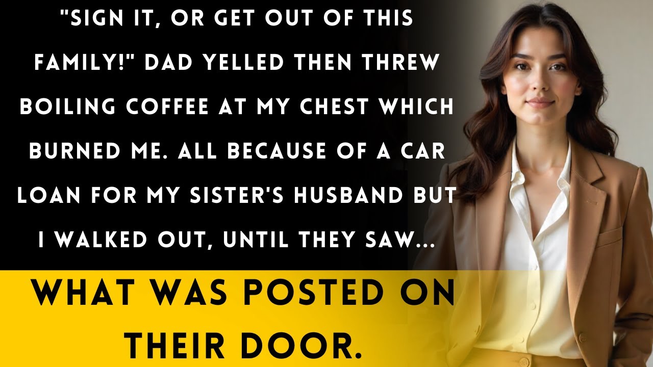 Отец вылил на меня горячий кофе после того, как я отказался от автокредита…