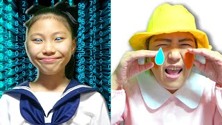 【寸劇】アンドロイドの素敵なお姉ちゃんがおうちにやってきた! きらこのアンドロイドはなんか変? こんなお姉ちゃんはいやだ 教育 コメディ 子供あるある