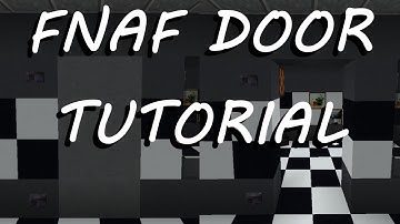 FNaF Working Door Tutorial in Minecraft!