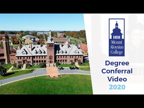 Mount Aloysius College 2020 Degree Conferral Video