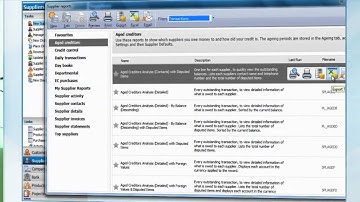 Report identification and access New Sage 50 2013 Accounts Pro / Plus V19