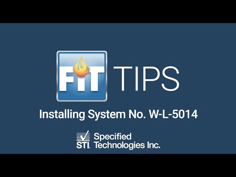 UL System W-L-5014 Installation
