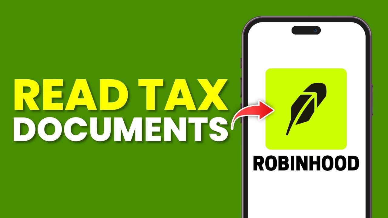 How To Read Robinhood Tax Documents (Full Guide)