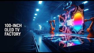 Inside the LG Display Factory – How 100-Inch OLED TVs Are Built (Full Process)