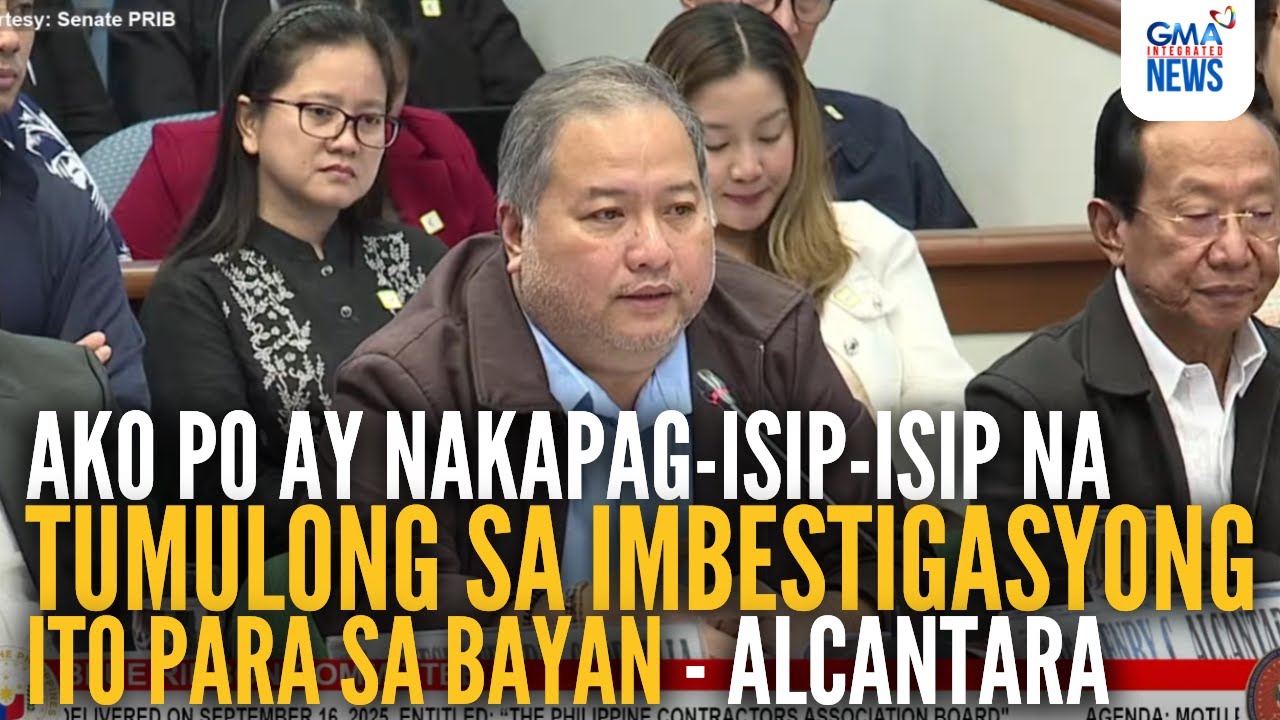 Ex-DPWH Engr. Alcantara speaks out as flood control probe resumes | GMA Integrated News