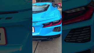 I got my shine box…😂 #corvette #stingray #rapidblue #c8 #goodfellas
