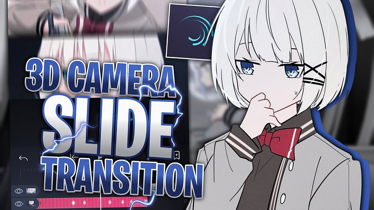 3D Camera Slide Transition AMV Tutorial | Alight Motion - YouTube