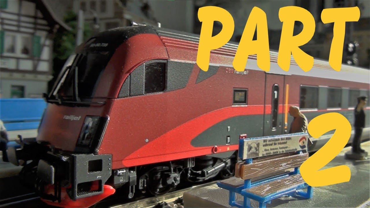 HOゲージ ROCO Railjet タウルス&客車6両 (フルサウンド) ROCO OBB