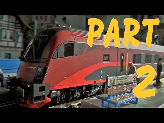 🇦🇹 Railjet Roco 74083 the Legendary ÖBB H0 Railjet: Exquisite