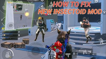 🔼How To Fix New Insectoid Mod Power | Insectoid Transformation kaise kare | Not working Fix | Pubg