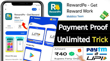 🤑 Best Earning App Without Investment | Rewardpe App | Redeem Code Earning App | Easy Earning 