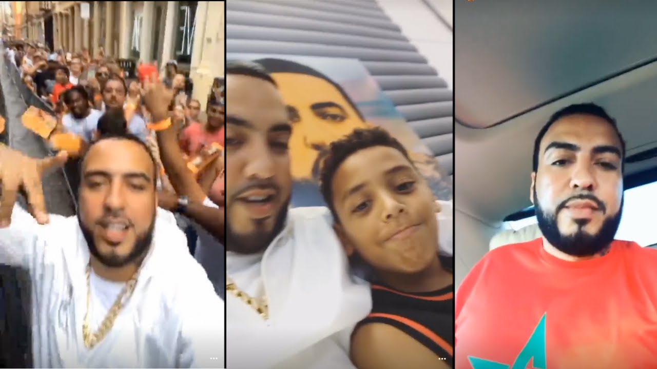 French Montana Avec Son Fils ! Weldo