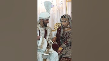Pakistani dulha dulhan 2023 #youtubeshorts #shortsvideo #wedding #bride #mehndi #viral