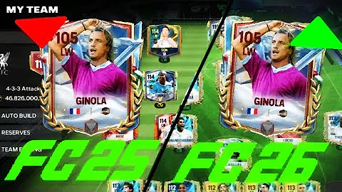 How can fc26 make an 105 better then 111 ovr | fc mobile 