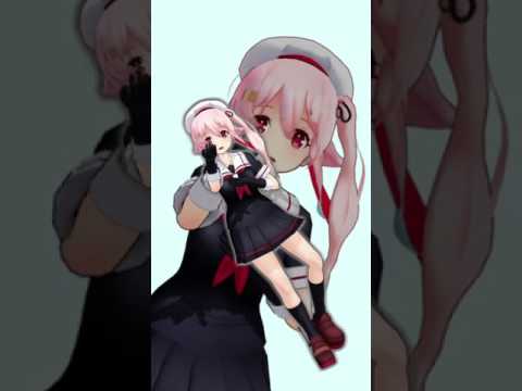 ［MMD］［艦これ］［春雨］TellYourWorld ぽんぷ長式春雨改＿テスト 縦長 540x960 30fps 44100Hz