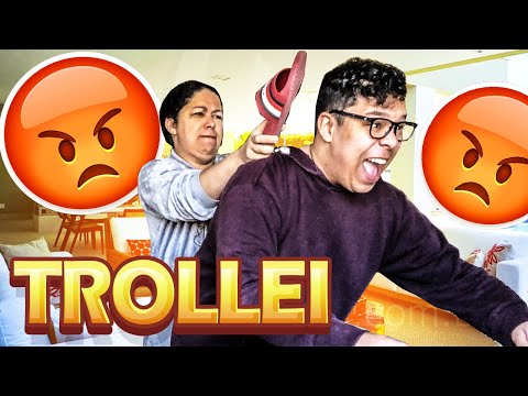TROLLEI MINHA MÃE E DEU MUITO RUIM (APANHEI)