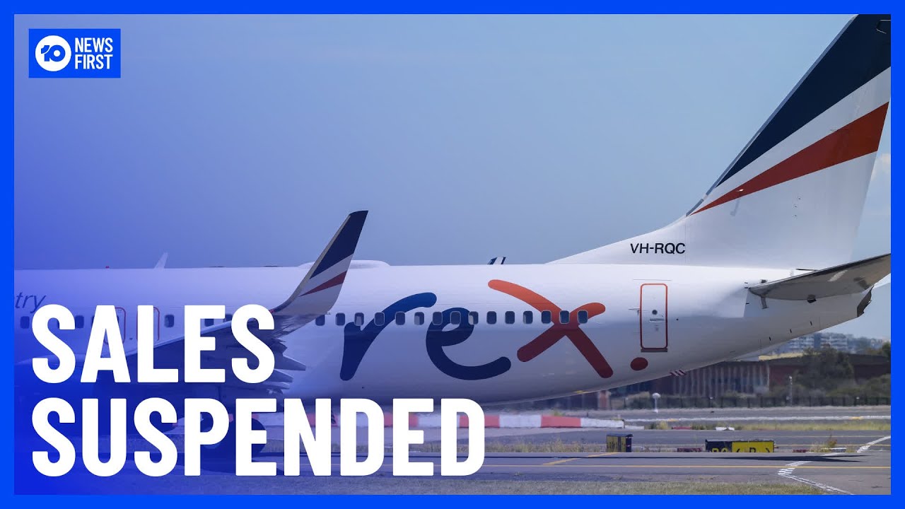 Rex Airlines Suspends Ticket Sales | 10 News First