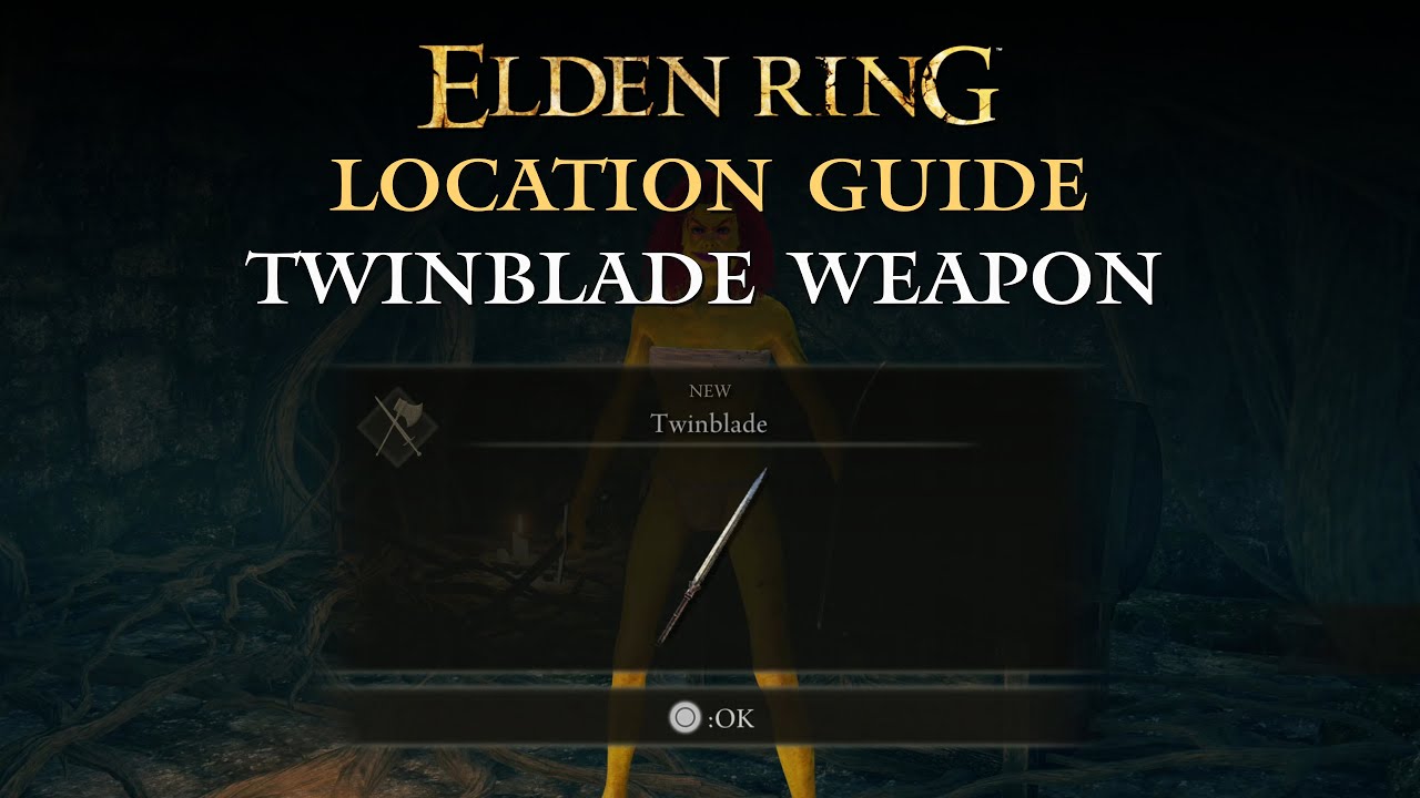Elden Ring Twinblade Weapon Location Limgrave YouTube