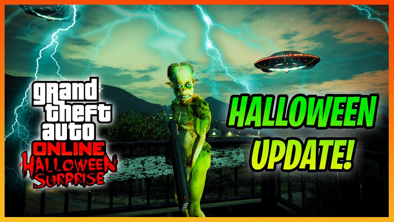 🔴 GTA ONLINE HALLOWEEN SURPRISE UPDATE! UFO BUSINESS BATTLE // NEW