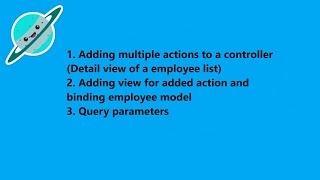 .NET Centric Computing Part 15 - ASPNET Core : Adding Multiple Actions and Views, Query Params