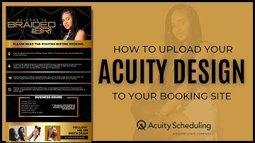 How To Upload Acuity Design | Acuity Walkthrough