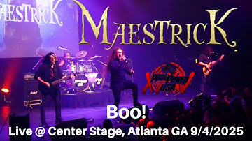 Maestrick - Boo! LIVE @ ProgPower USA Center Stage Atlanta GA 9/4/2025