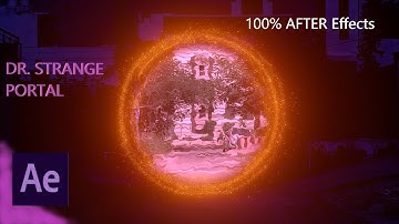 Doctor strange portal Effect || 100% After Effects ||