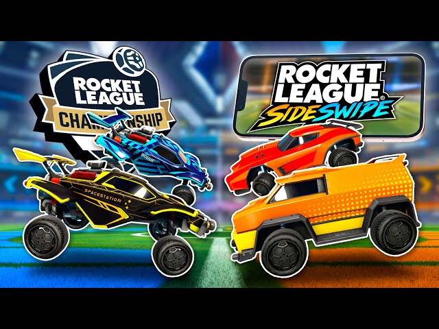 Rocket League Pros Vs The Best Sideswipe Players in the World class=