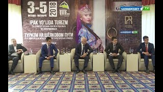 Toshkent xalqaro sayyohlik yarmarkasi press anjumani o'tkazildi