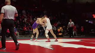 Noah Glaser (UNI) vs Braxton Amos (Wisconsin)