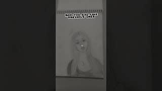 Random girl sketch #fypシ゚viral #sketch #viral