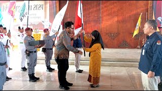 Kirab Pemilu 2024 Hari ke-1 (Selasa, 26 September 2023) Serah Terima Estafet Kirab Pemilu tahun 2024