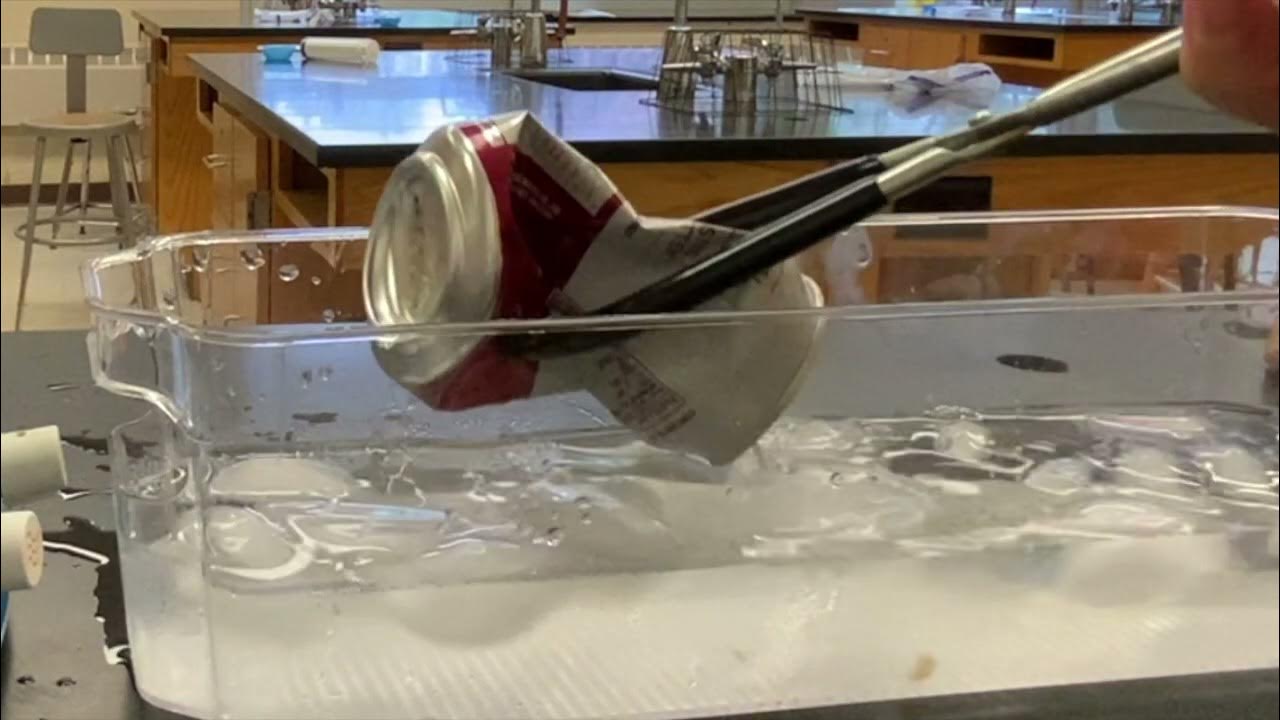 Can Crush Demo Gas Laws YouTube