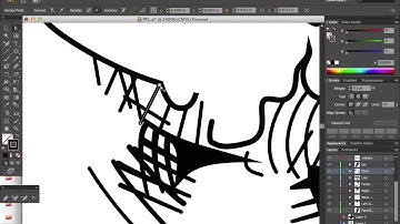 Digitally Inking with Illustrator - Spider-Man page by Mike Deodato & inked by Jason Enos - Part 1