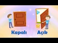 Zıt Anlamlı Kelimeler Eğitici Türkçe Çizgi Film Çocuklar Için 