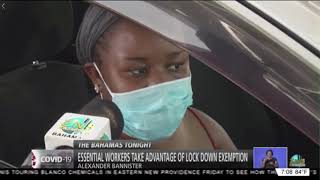 Essential Workers Take Advantage Of Lockdown Exemption