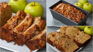 Apple Cinnamon Loaf Bread Recipe | Delicious, Better Than Any Bakery | Homemade Apple Cinnamon Bread
