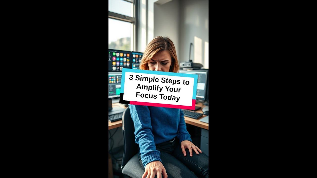 3 Simple Steps to Amplify Your Focus Today - YouTube