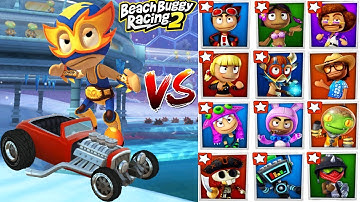 Beach Buggy Racing 2 Android Gameplay | El Zipo driving Holeshot vs All Boss Battles