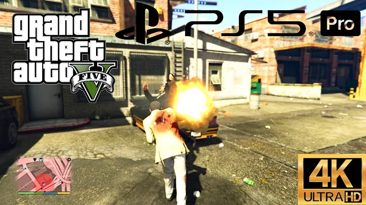 GTA V Police Chase 4K 60FPS Ray Tracing PS5 Pro