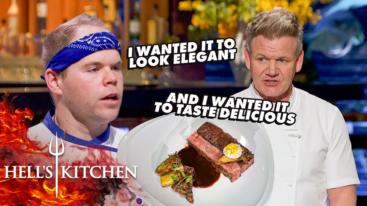 Chef Ramsay's Not Impressed by the Black Jacket Challenge Dishes | Hell's Kitchen