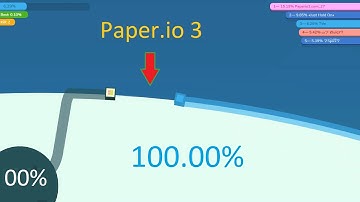 Paper.io 3 - The Best Player in The World 100.00%