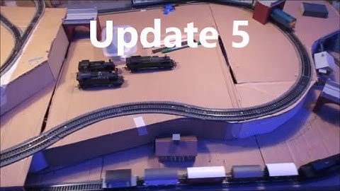 Roselands Hill Exhibition Layout - Update 5 & Trains Running - 125 Days To Go!