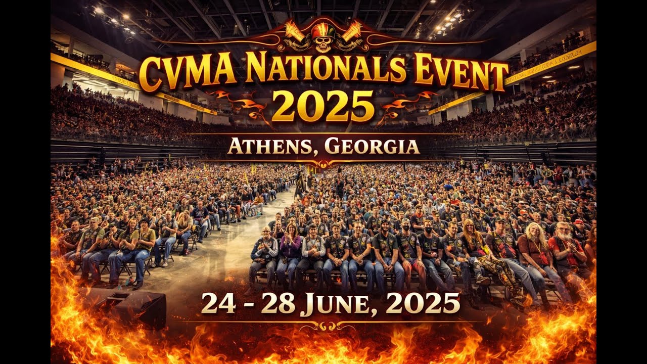 CVMA® Nationals Event – Athens, Georgia – June 24–28, 2025 - YouTube