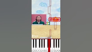 Squid game #edit #shorts #fyp #squidgame #squidgame2 (@Thenoobroblox2512) - Octave Piano Tutorial