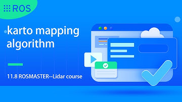 11.8 [ROSMASTER--Lidar course]---karto mapping algorithm