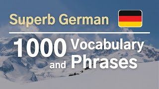 REWIND German 🇩🇪 1000 Intermediate Vocabulary and Phrases