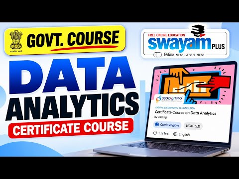 Stop Paying 50k! SWAYAM Portal Data Analytics Course for Only ₹2500