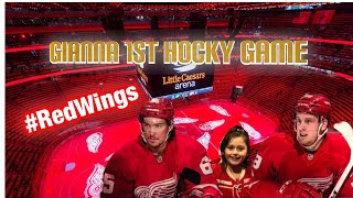 LITTLE CEASAR ARENA| DETROIT RED WINGS| SURPRISING OUR DAUGHTER WITH HER FIRST  GAME!!
