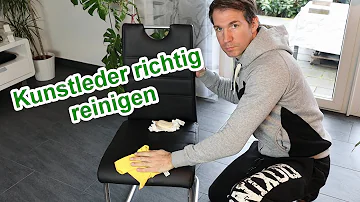 Kann man Kunstleder mit Essig reinigen?